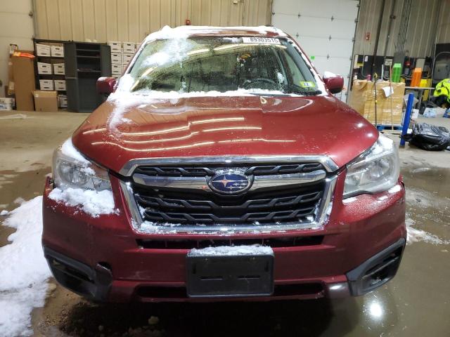  SUBARU FORESTER 2018 Бургунди