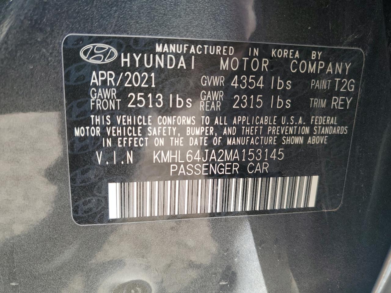 2021 Hyundai Sonata - Image 12