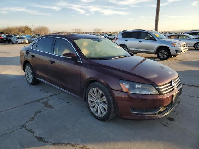 Седаны VOLKSWAGEN PASSAT 2012 Бургунди