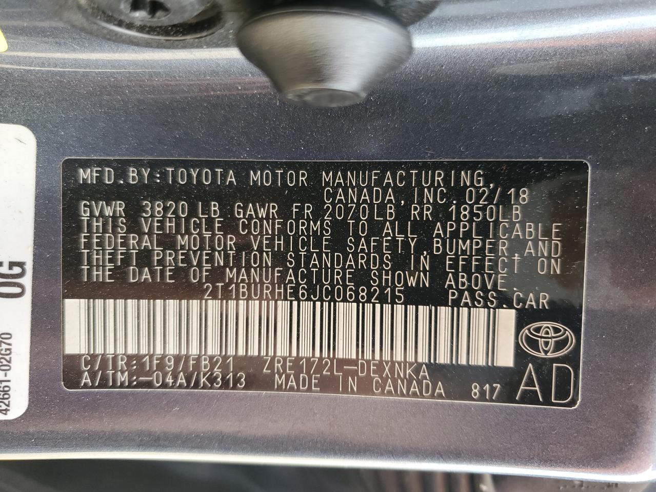 2018 Toyota Corolla - Image 15