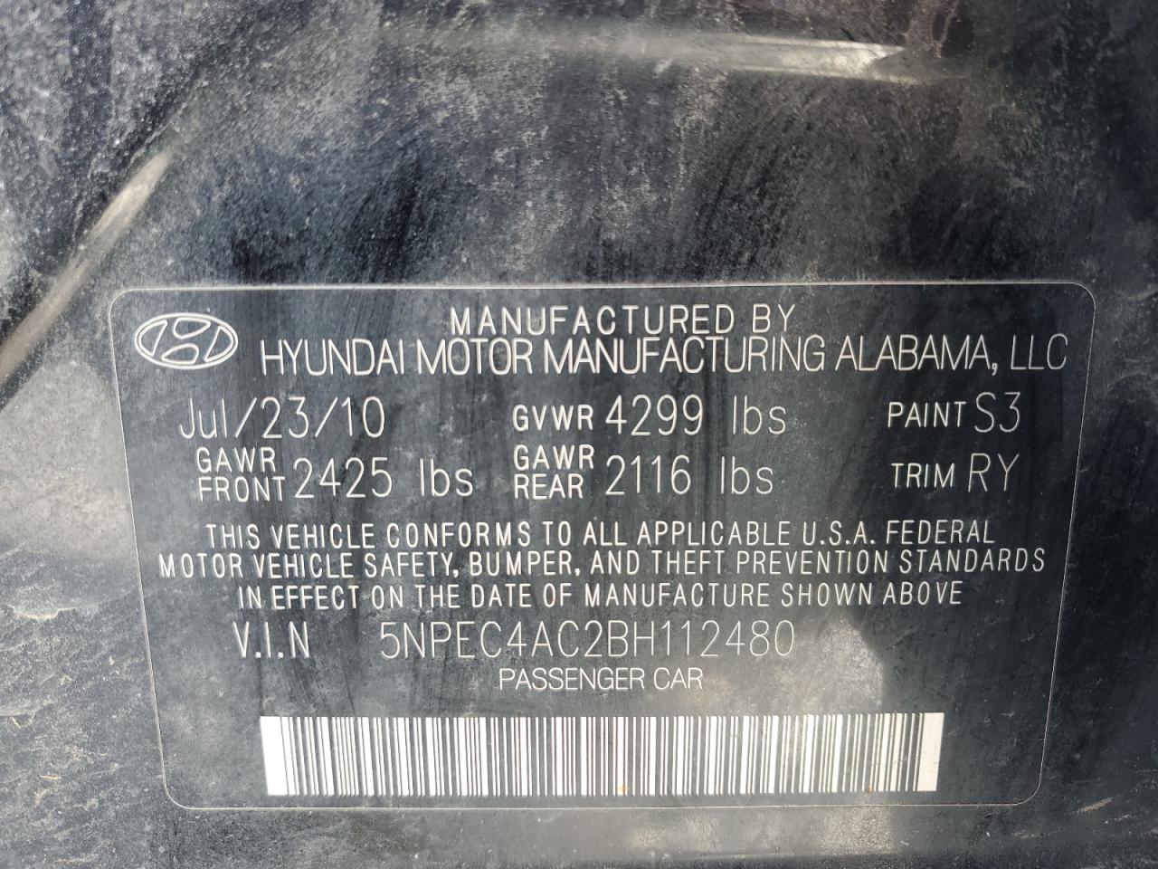 2011 Hyundai Sonata - Image 12
