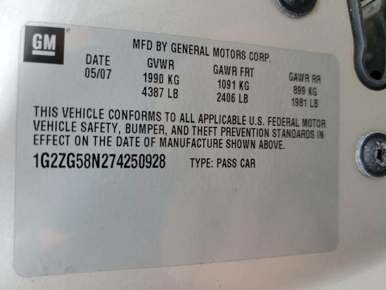 2007 Pontiac G6 - Image 14