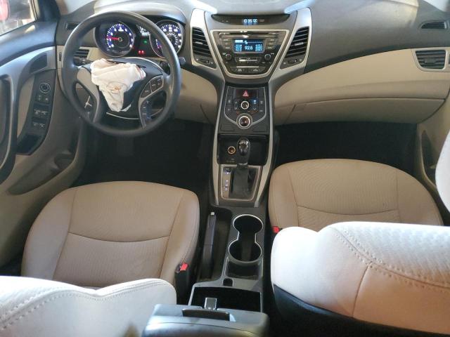  HYUNDAI ELANTRA 2014 Czerwony