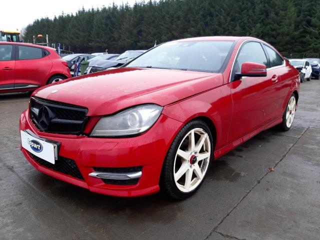 2013 MERCEDES BENZ C180 AMG S for sale at Copart WHITBURN