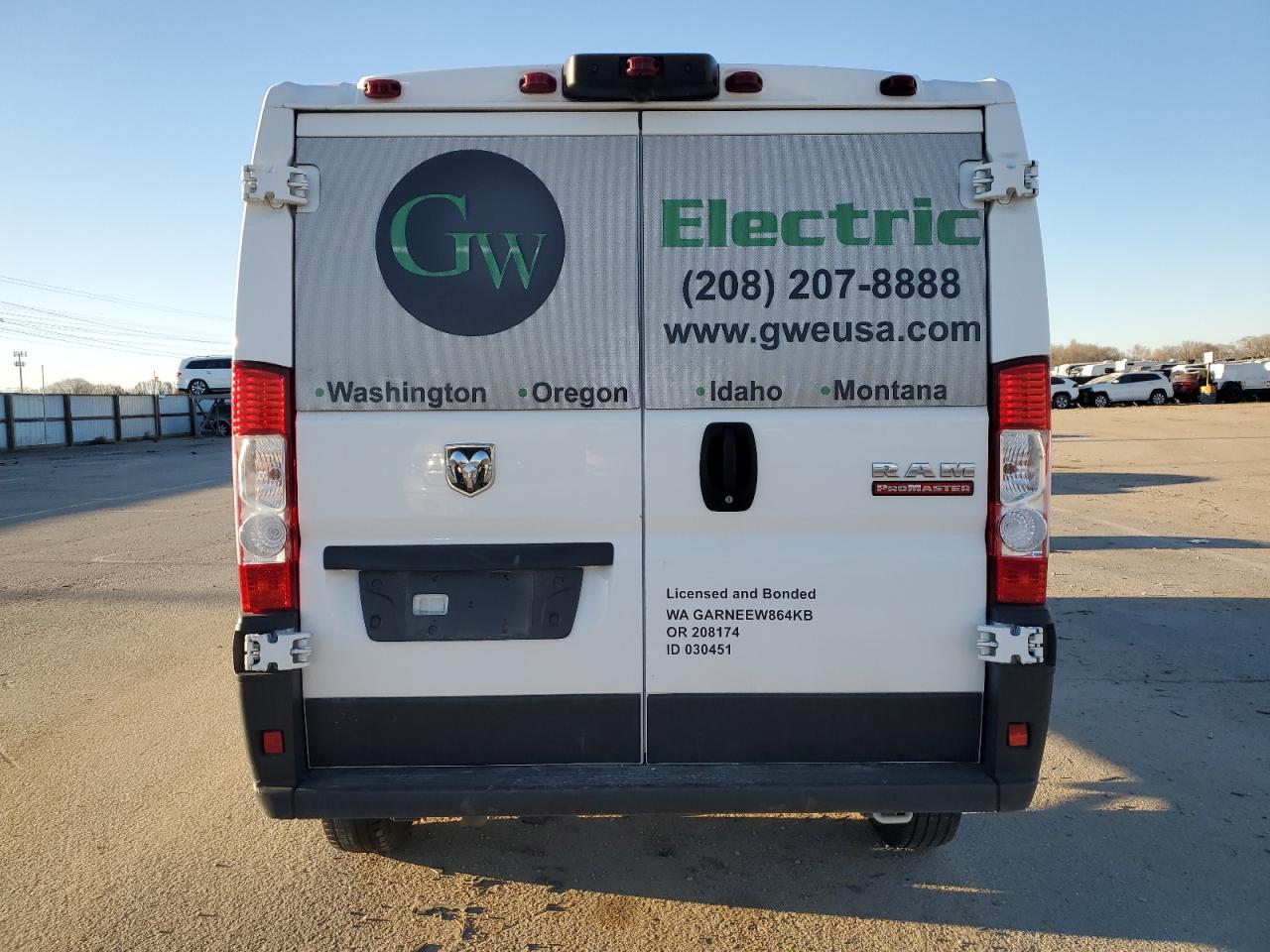 2020 Ram Promaster 1500 1500 Standard VIN: 3C6TRVAG0LE138331 Lot: 88965765