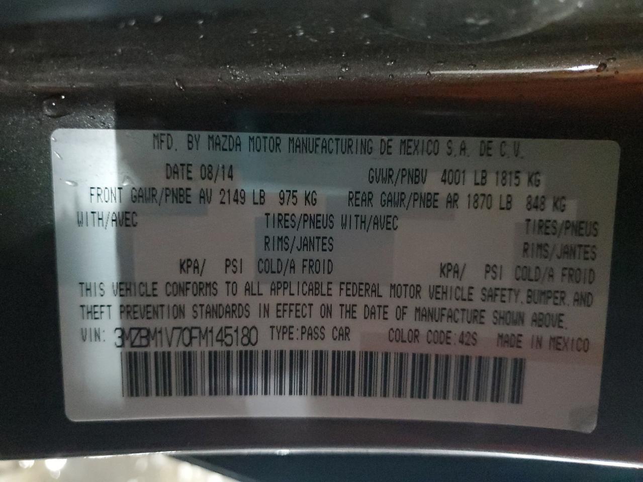 2015 Mazda 3 - Image 13