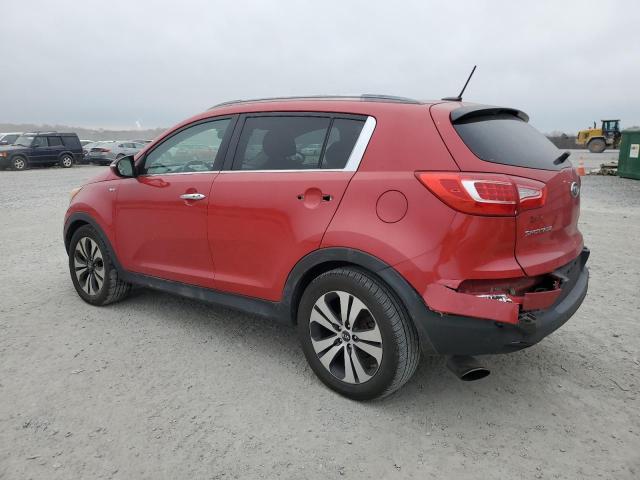  KIA SPORTAGE 2012 Червоний