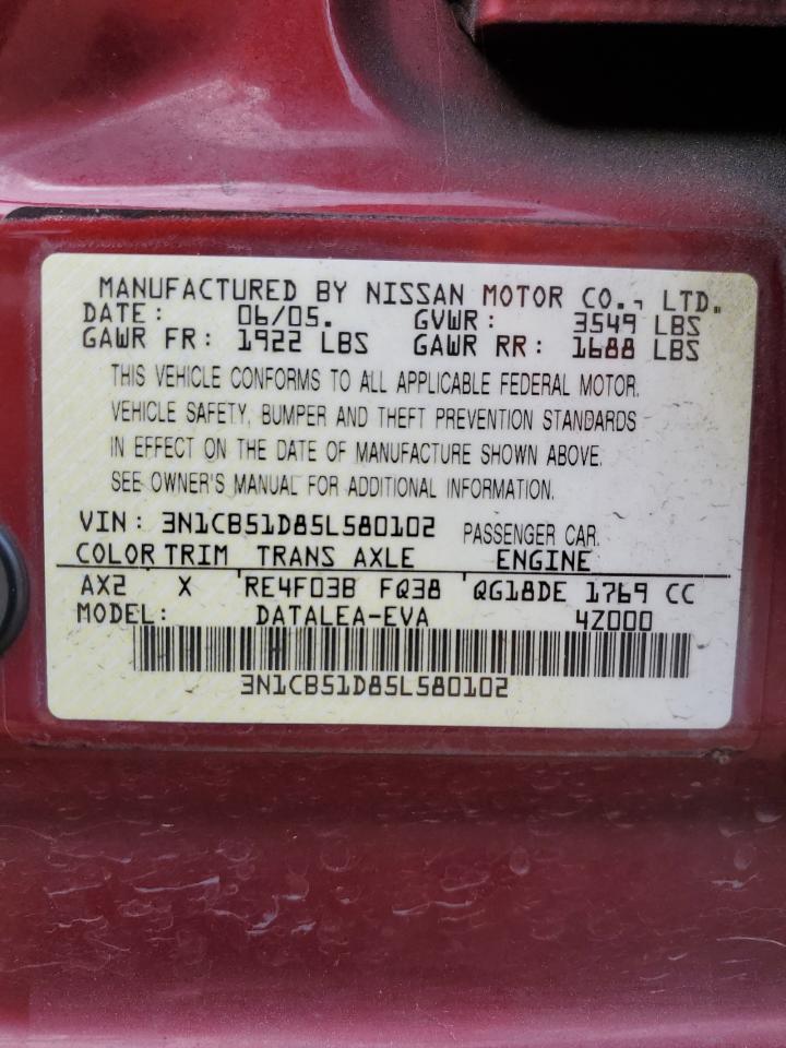 2005 Nissan Sentra - Image 12