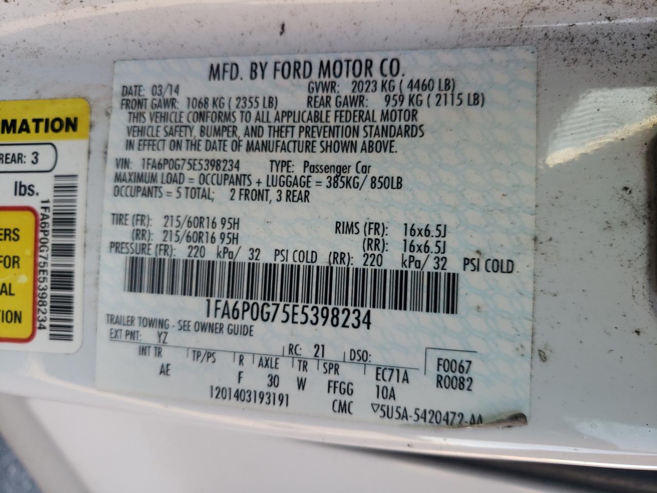 2014 Ford Fusion - Image 12
