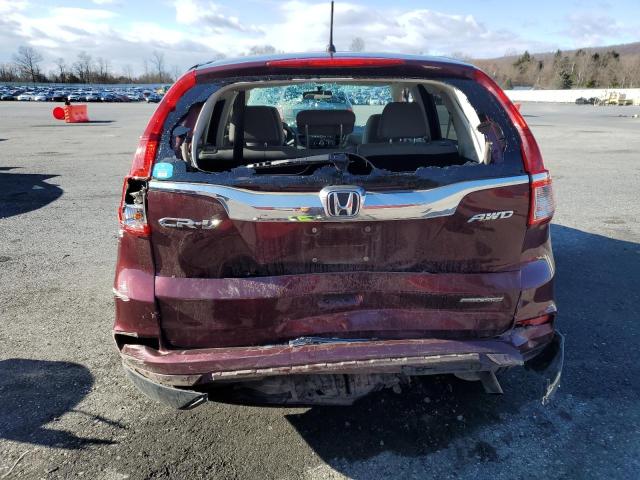  HONDA CRV 2016 Burgundy