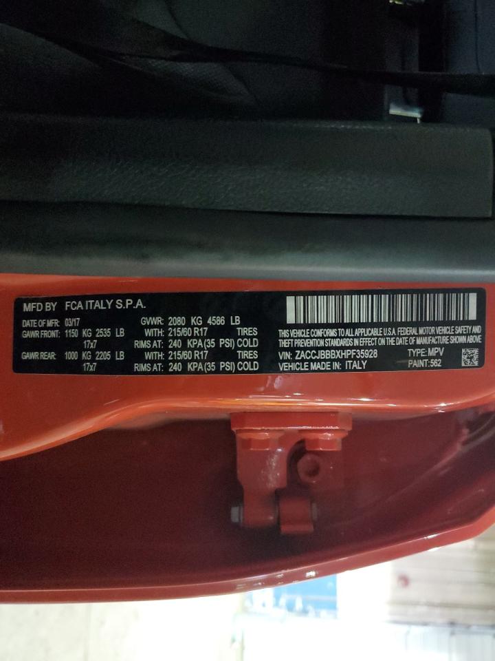 2017 Jeep Renegade - Image 14