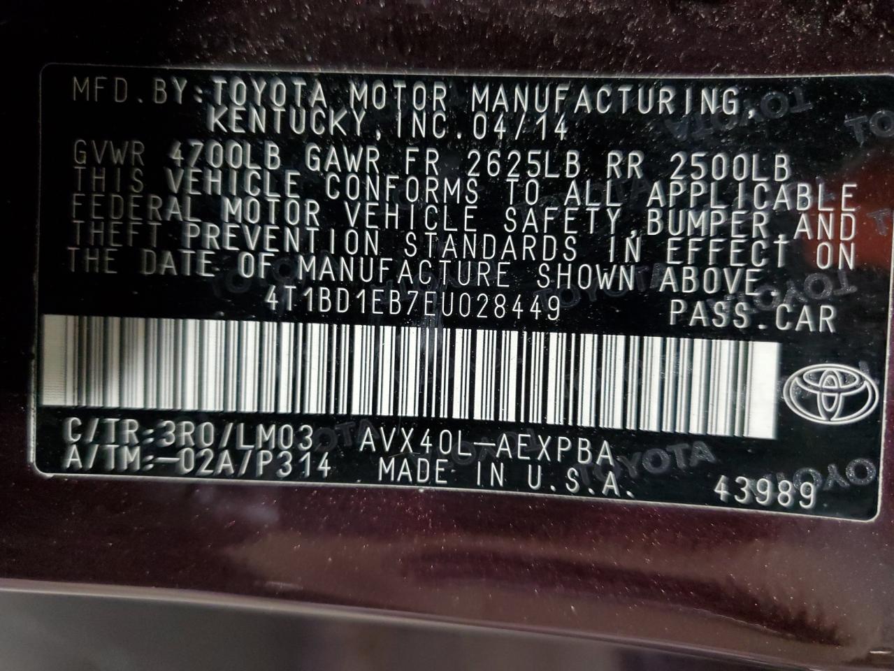 2014 Toyota Avalon - Image 12