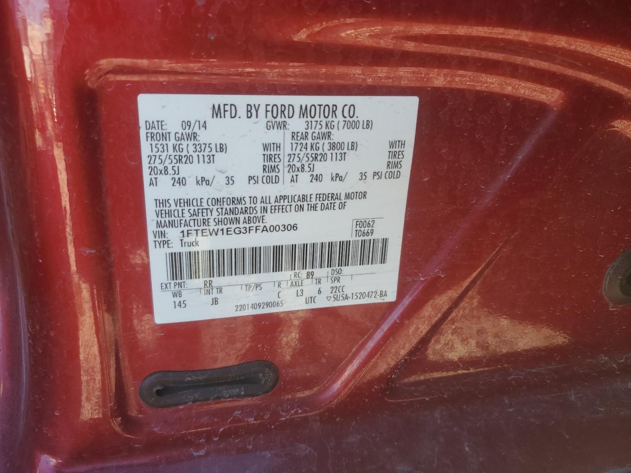 2015 Ford F-150 - Image 12