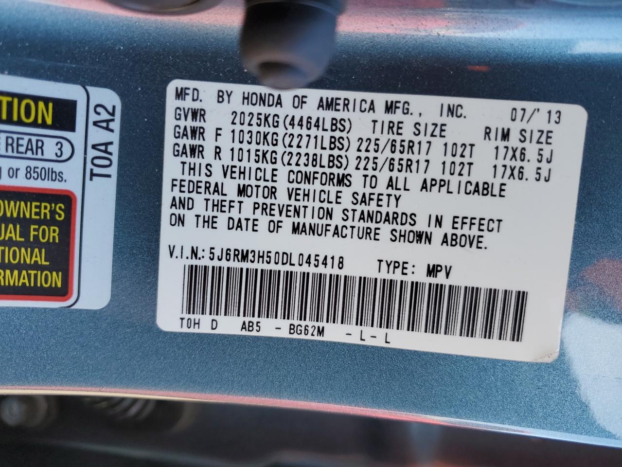 2013 Honda CR-V - Image 13