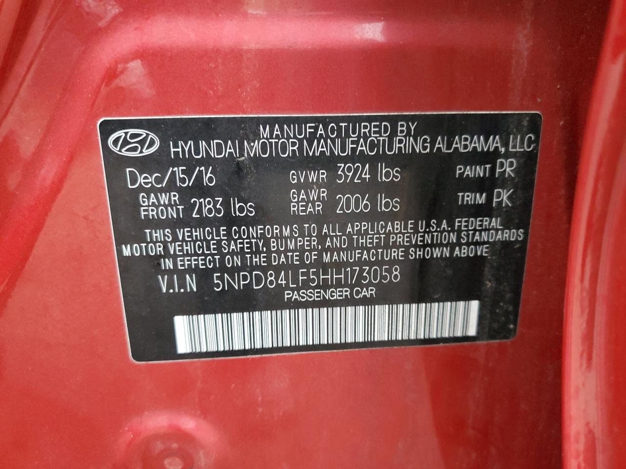 2017 Hyundai Elantra - Image 12