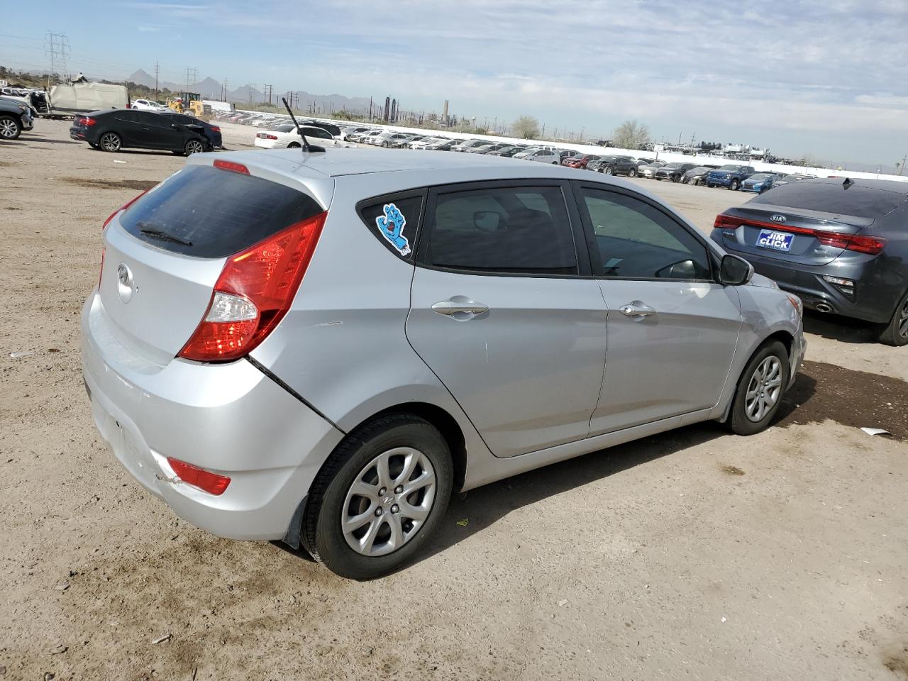 VIN KMHCT5AE1EU176241 2014 HYUNDAI ACCENT no.3