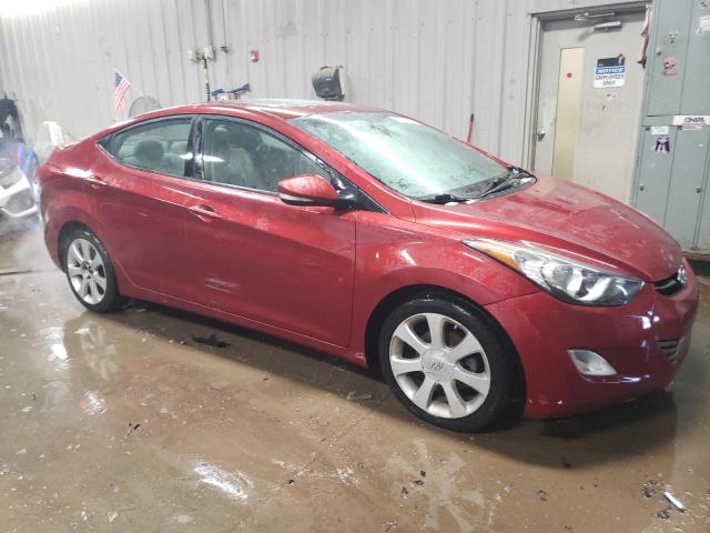  HYUNDAI ELANTRA 2013 Бургунді