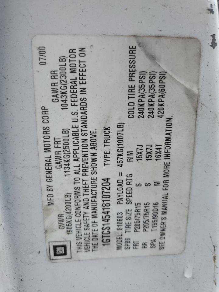 2001 GMC Sonoma - Image 12