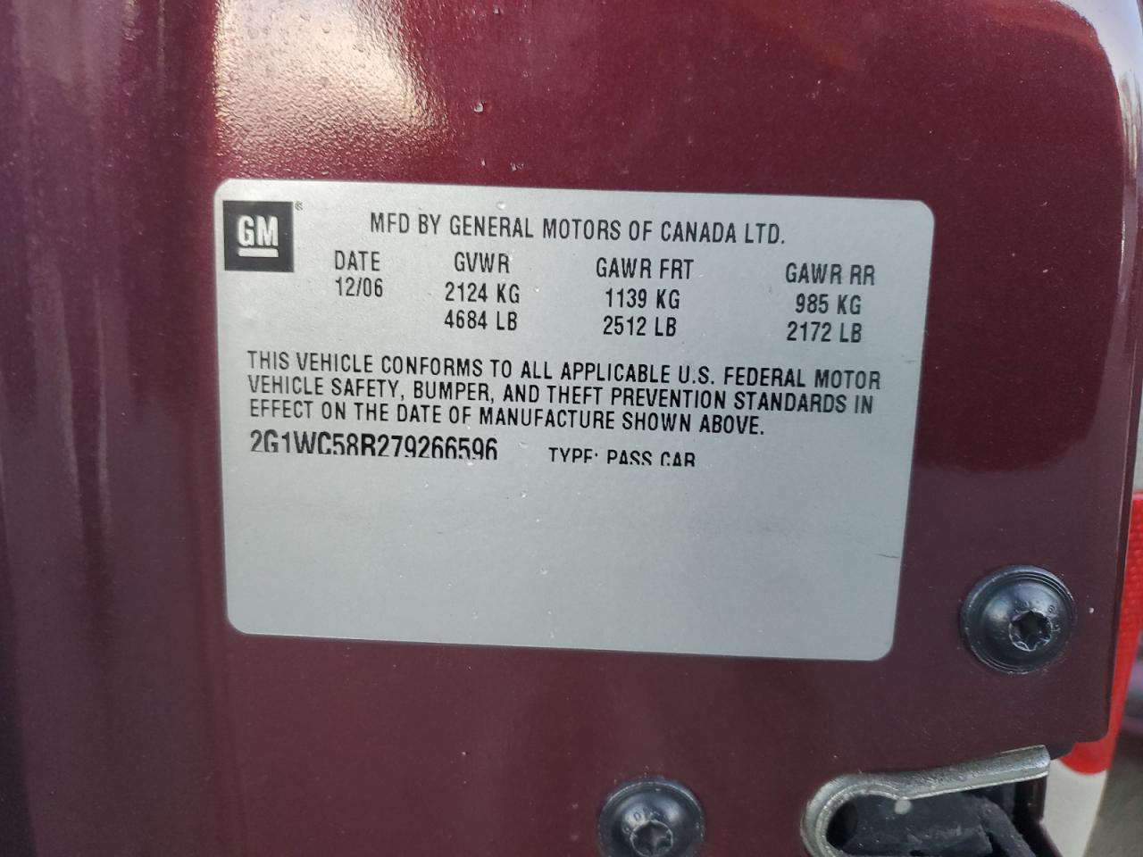 2007 Chevrolet Impala - Image 12