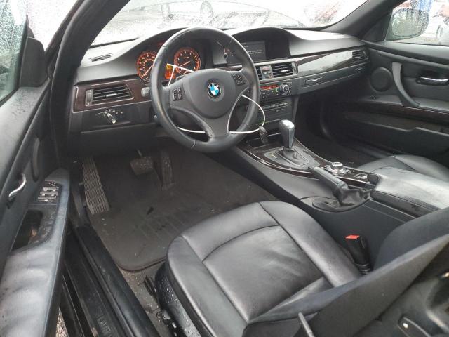  BMW 3 SERIES 2012 Чорний