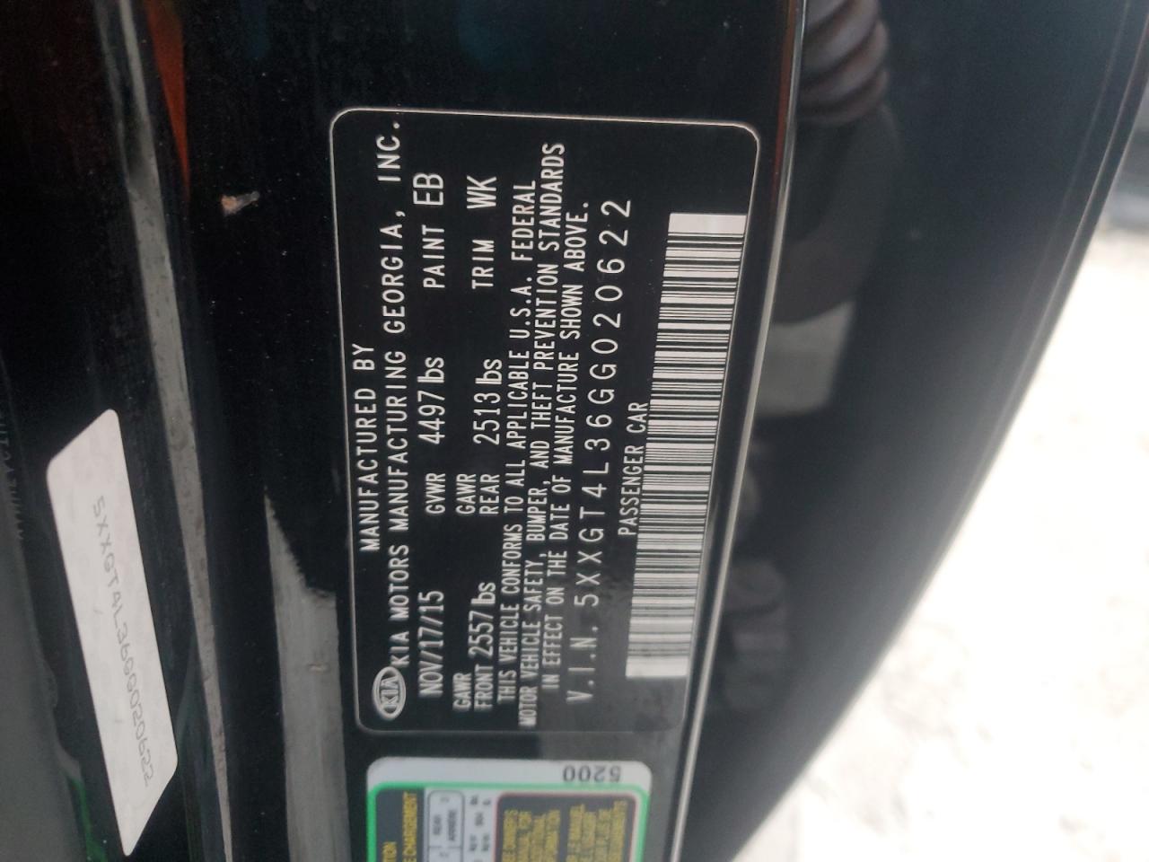 2016 Kia Optima - Image 12