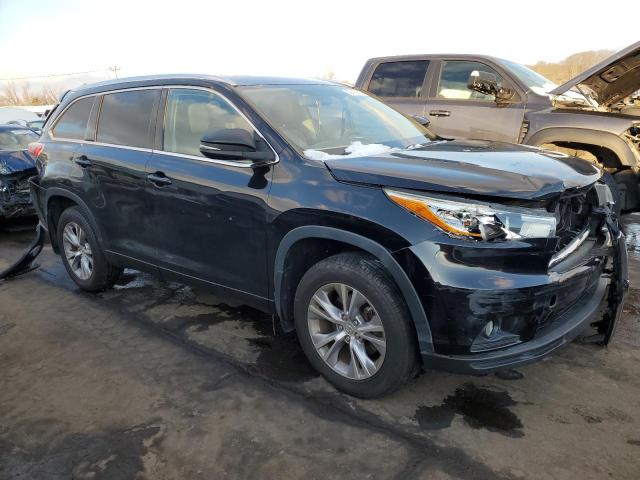  TOYOTA HIGHLANDER 2015 Чорний