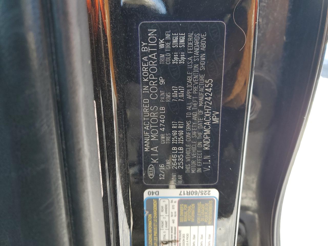 2017 Kia Sportage - Image 13