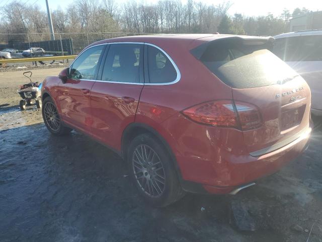 PORSCHE CAYENNE 2013 Красный