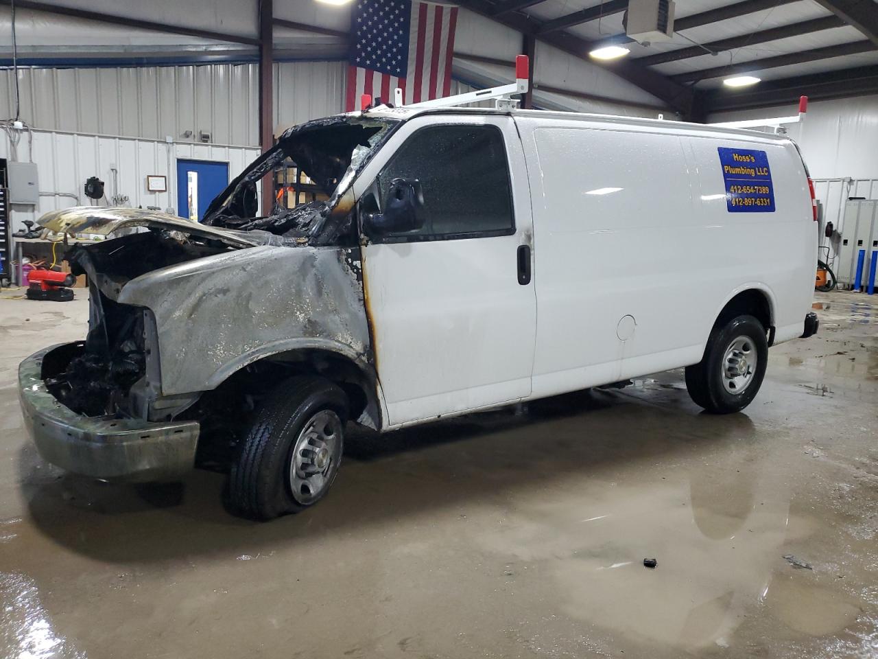 2024 Chevrolet Express G3500 for Sale in West Mifflin, PA - Burn - Engine