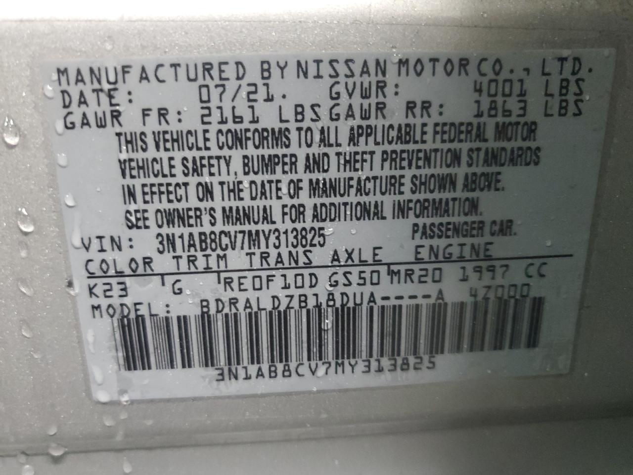 2021 Nissan Sentra - Image 13
