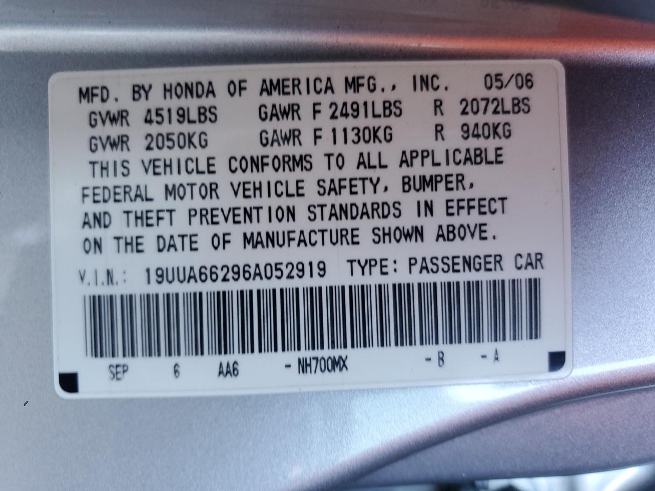 2006 Acura TL - Image 14