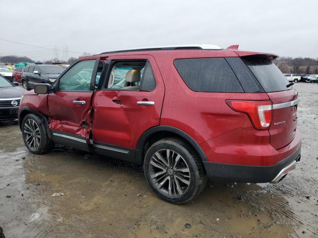  FORD EXPLORER 2016 Красный