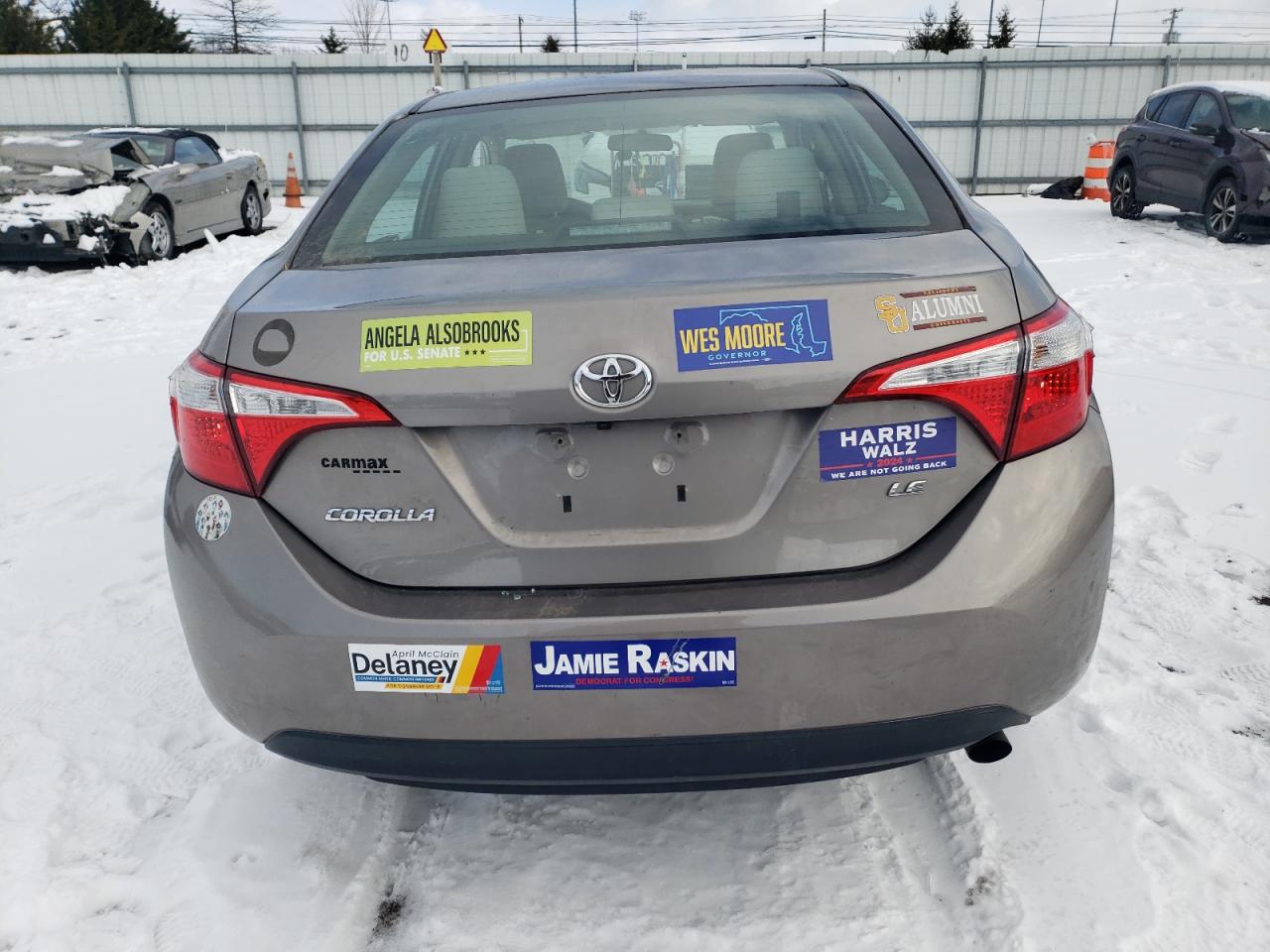 2016 Toyota Corolla L VIN: 2T1BURHE1GC498257 Lot: 87393494