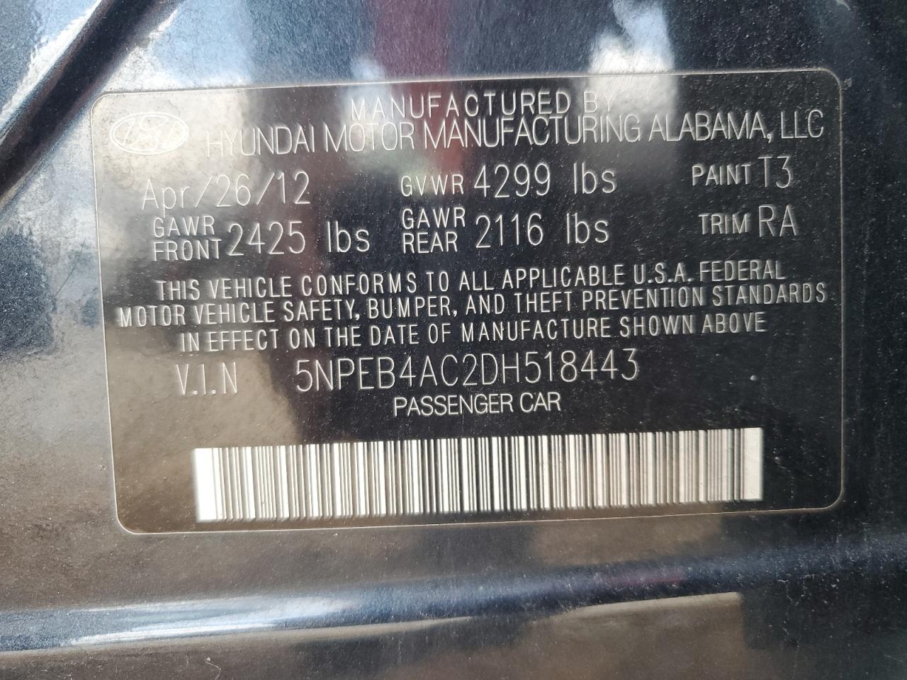 2013 Hyundai Sonata - Image 14