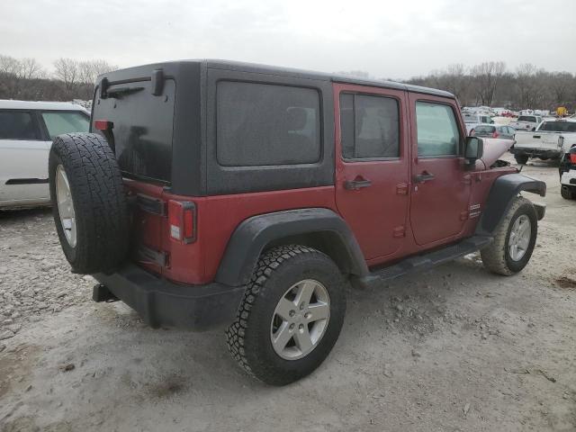  JEEP WRANGLER 2013 Бургунди