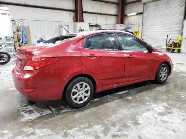 HYUNDAI ACCENT 2014 Красный