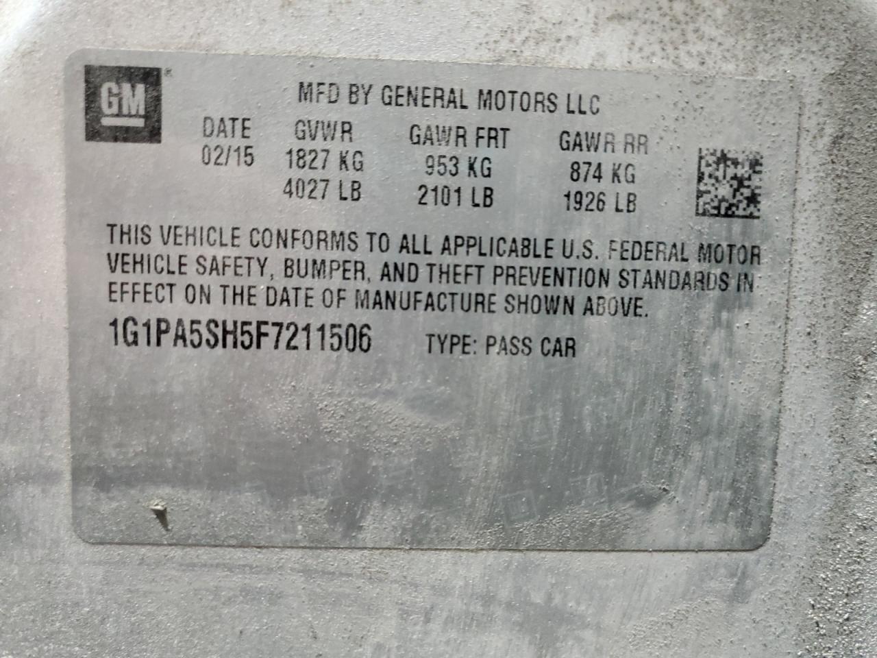 2015 Chevrolet Cruze - Image 13