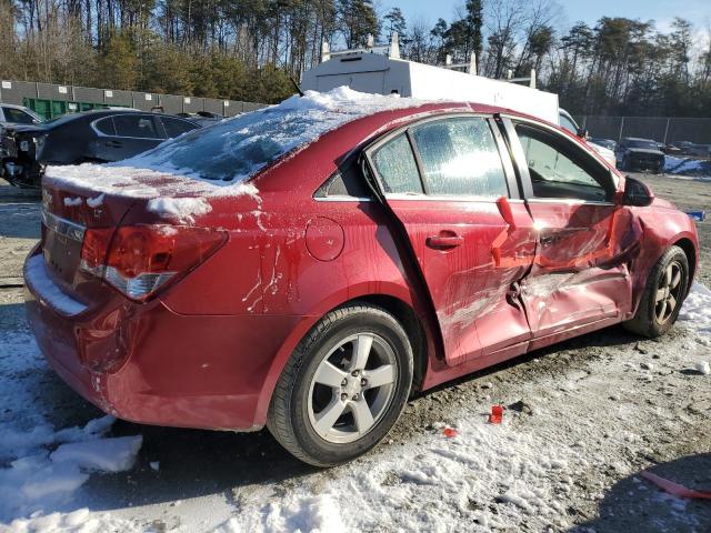 Sedans CHEVROLET CRUZE 2012 Czerwony