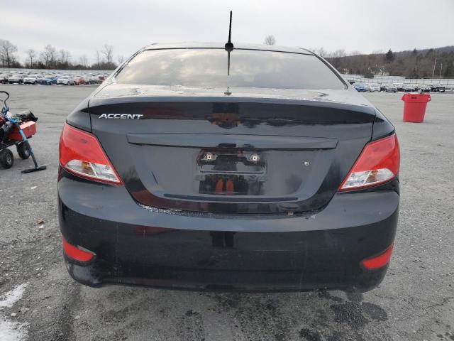  HYUNDAI ACCENT 2016 Чорний