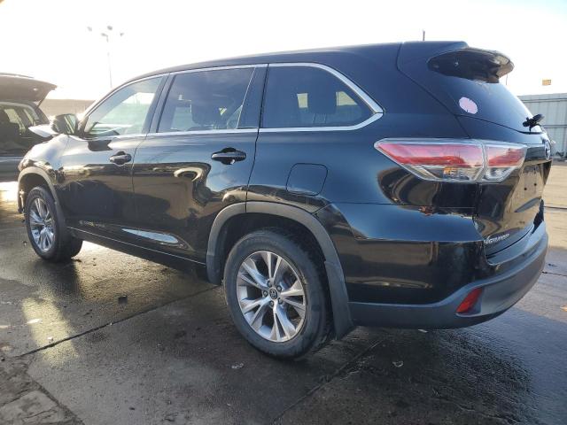  TOYOTA HIGHLANDER 2016 Black