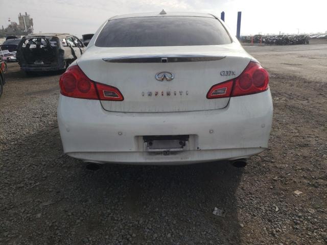  INFINITI G37 2012 White