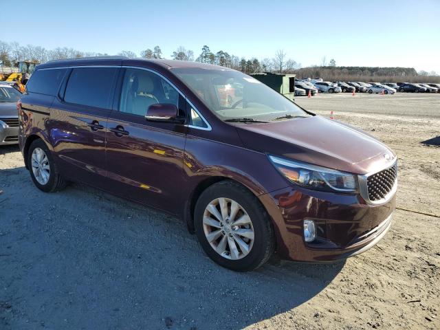 Minivans KIA All Models 2015 Burgundy