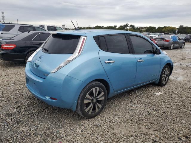  NISSAN LEAF 2015 Синий