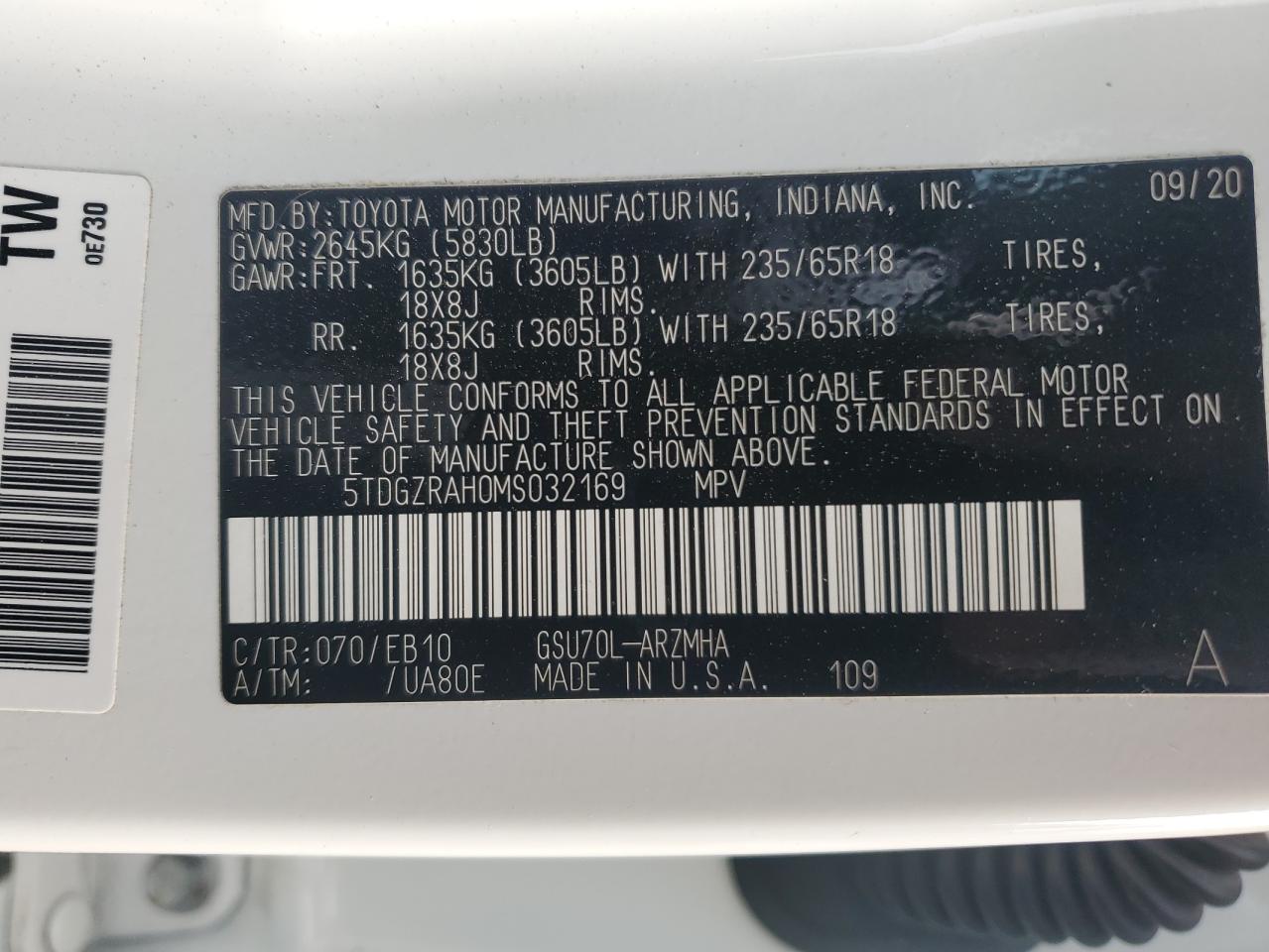 2021 Toyota Highlander - Image 14