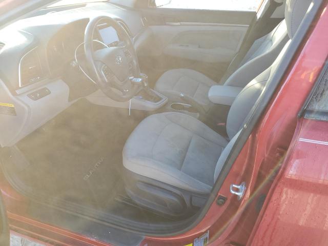  HYUNDAI ELANTRA 2018 Red