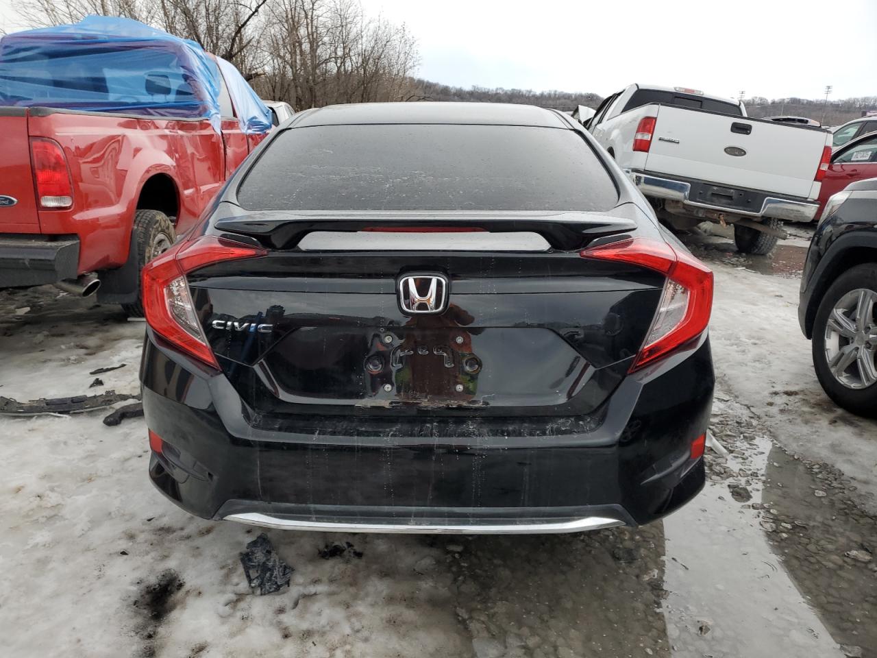 2019 Honda Civic Lx VIN: 19XFC2E66KE031337 Lot: 85714584