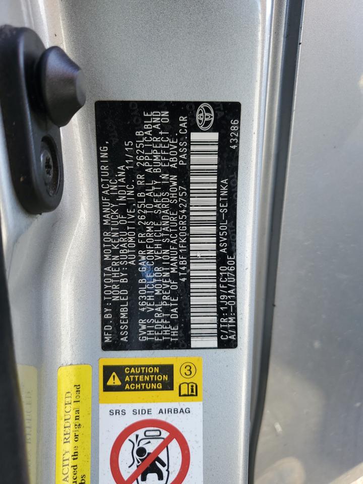 2016 Toyota Camry - Image 12