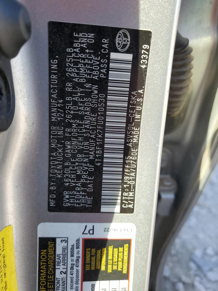 2015 Toyota Camry - Image 13