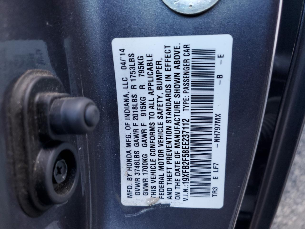 2014 Honda Civic - Image 12