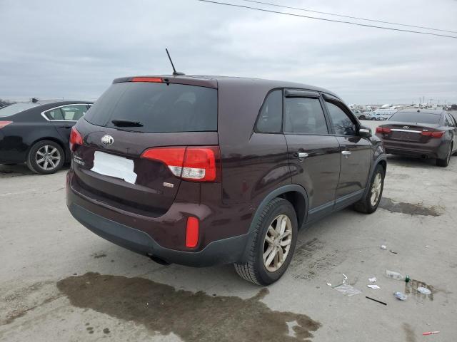  KIA SORENTO 2014 Бургунді